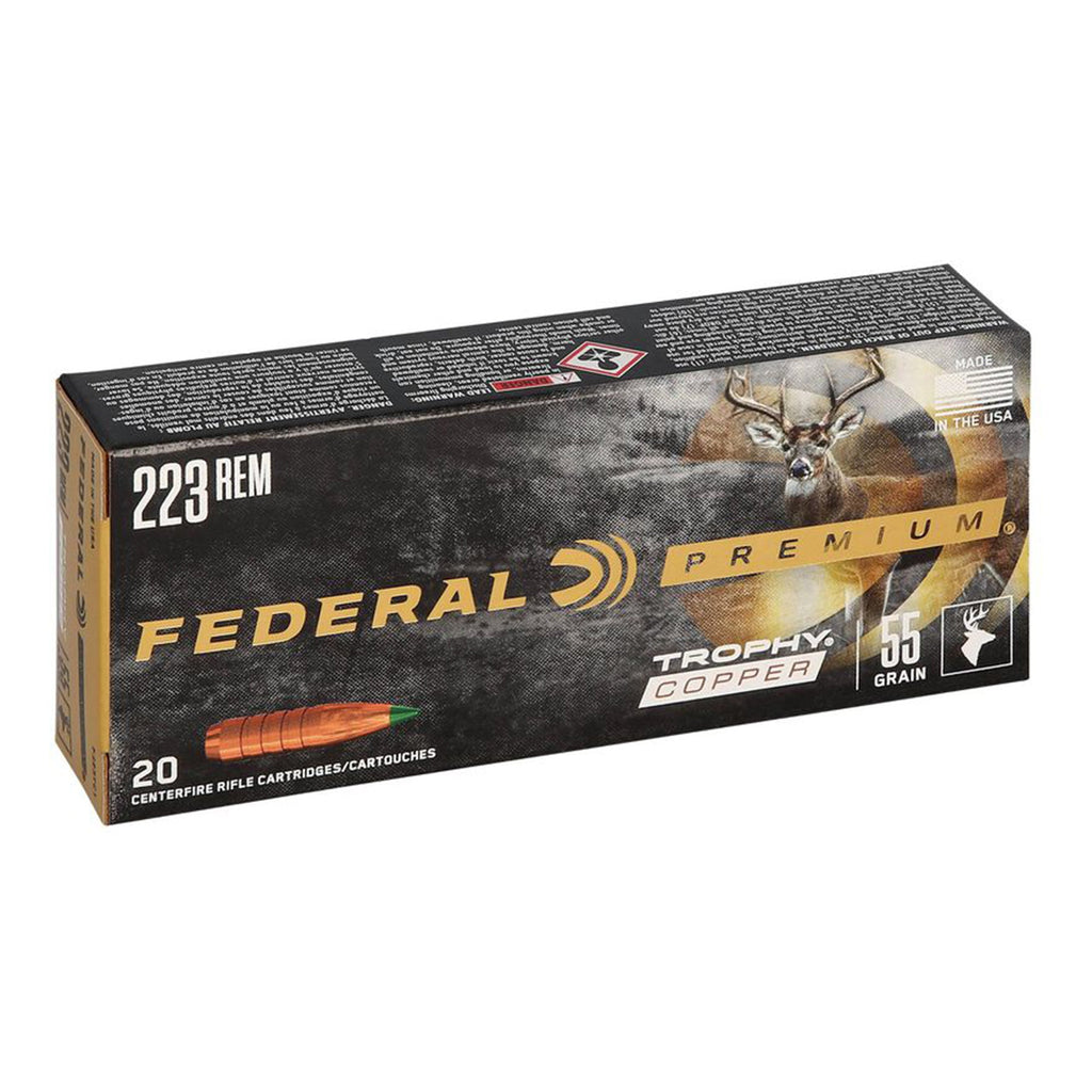 223 Rem 55gr Trophy Copper