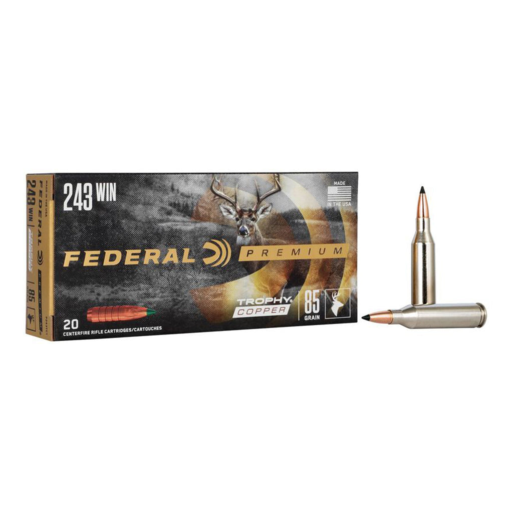 243 Win 85gr Trophy Copper Vital-Shok