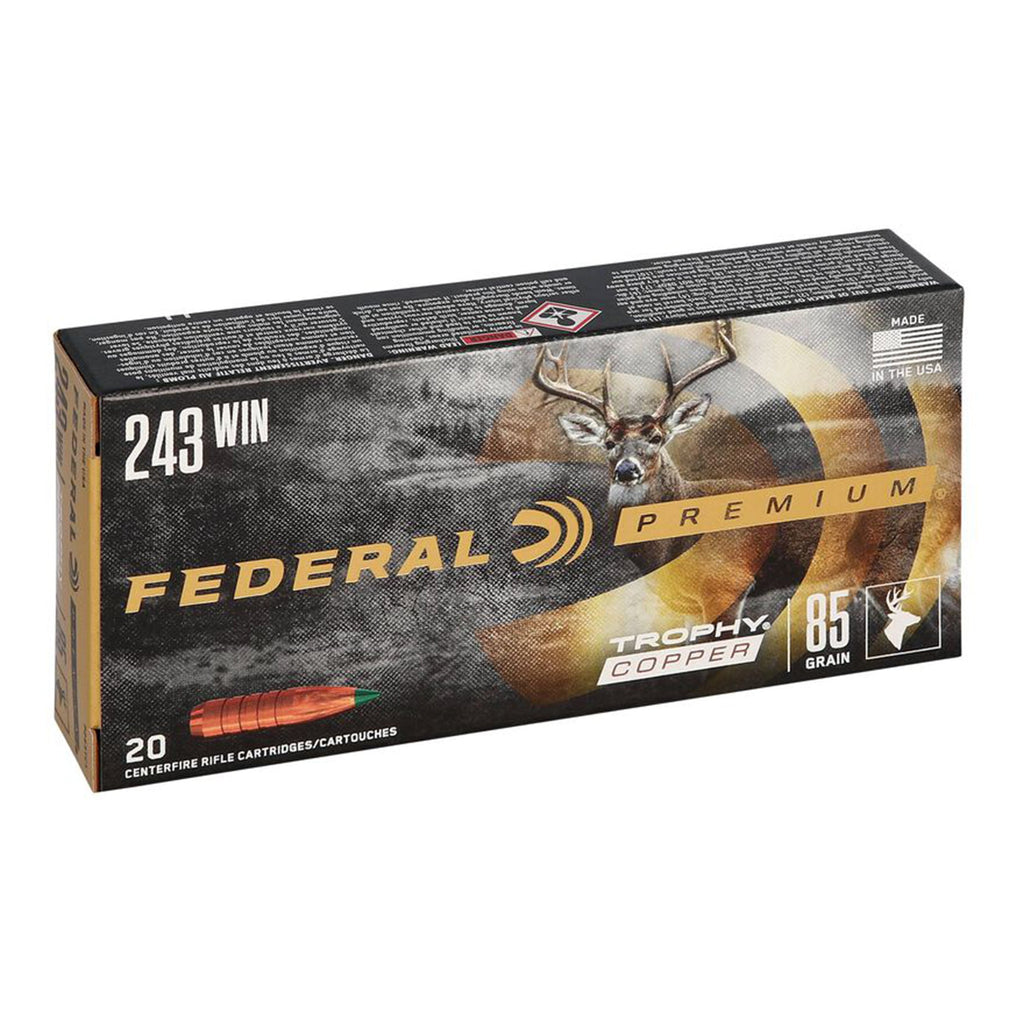 243 Win 85gr Trophy Copper Vital-Shok