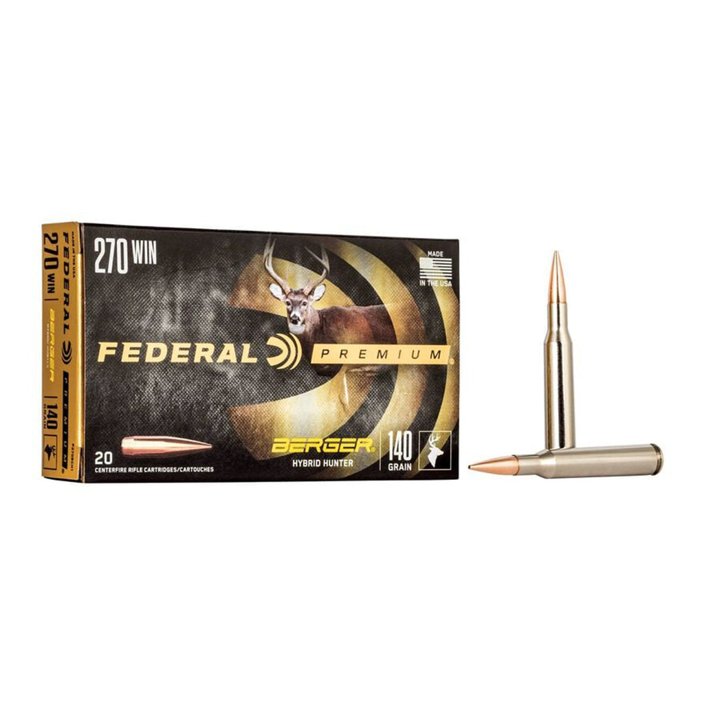 270 Win 140gr Berger Hybrid Hunter