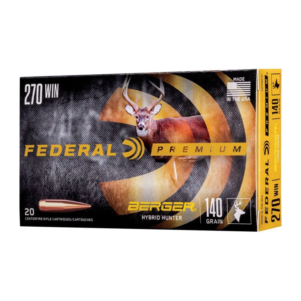 270 Win 140gr Berger Hybrid Hunter
