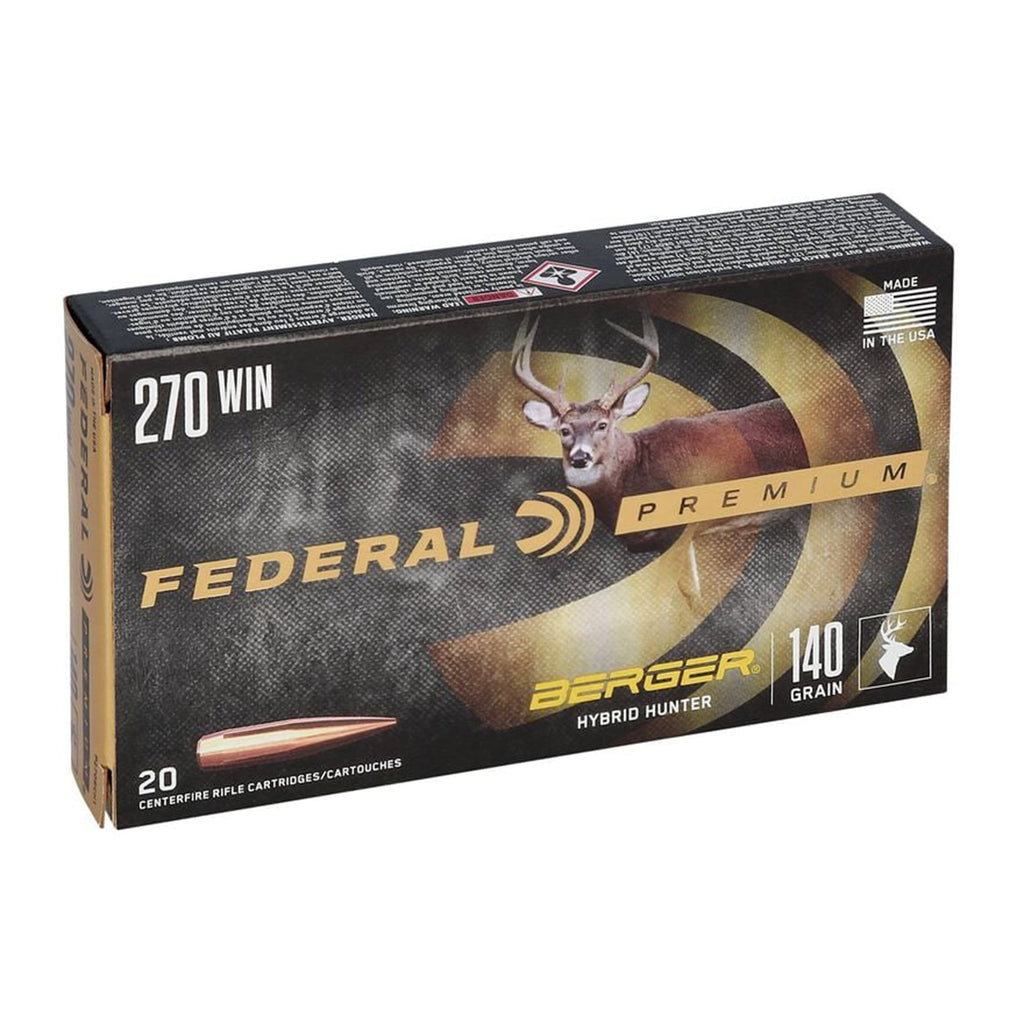 270 Win 140gr Berger Hybrid Hunter