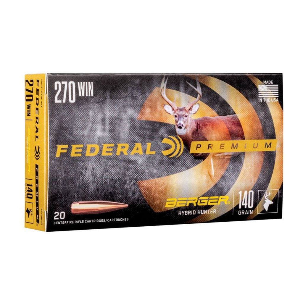 270 Win 140gr Berger Hybrid Hunter