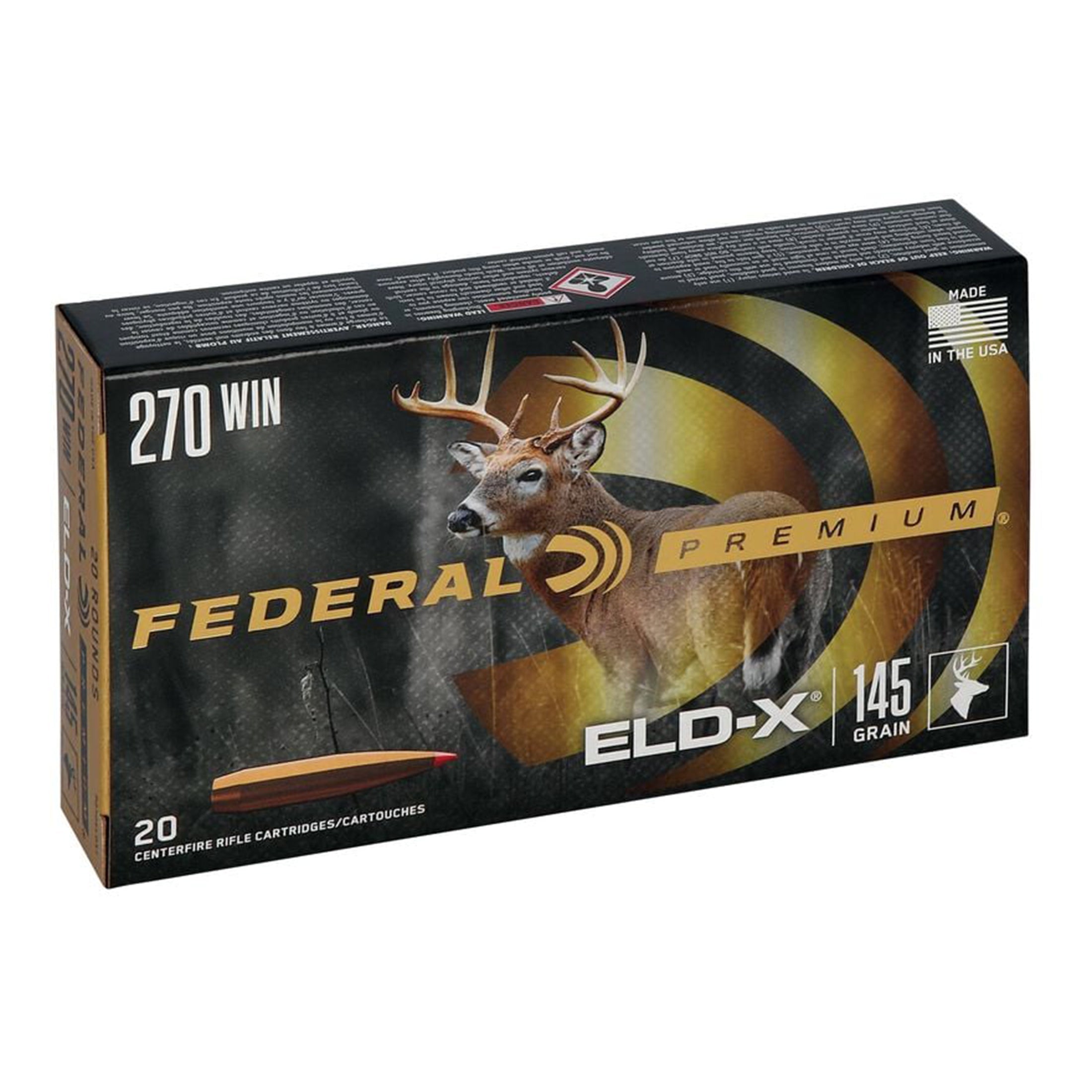 270 Win 145gr ELDx
