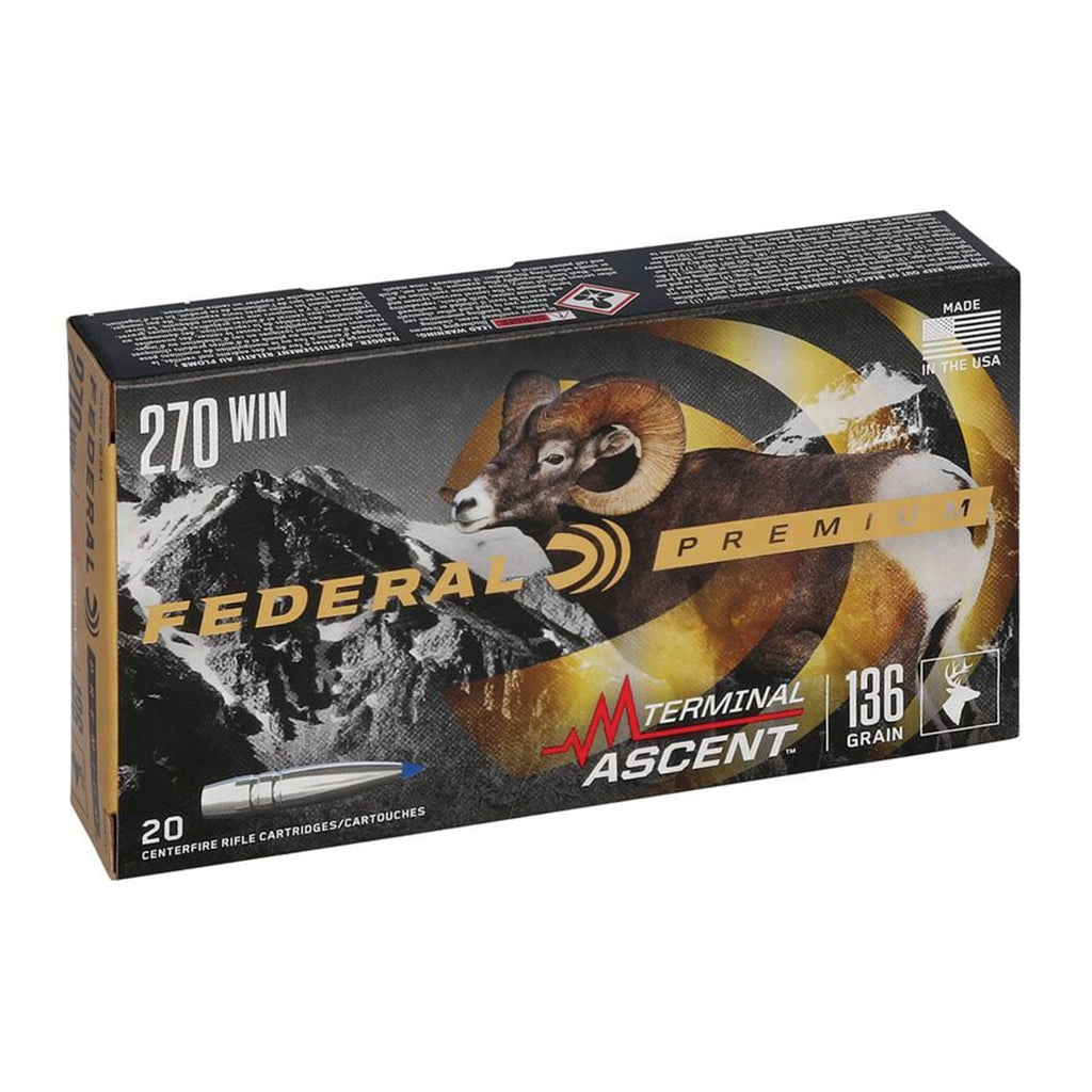 270 Win 136gr Terminal Ascent