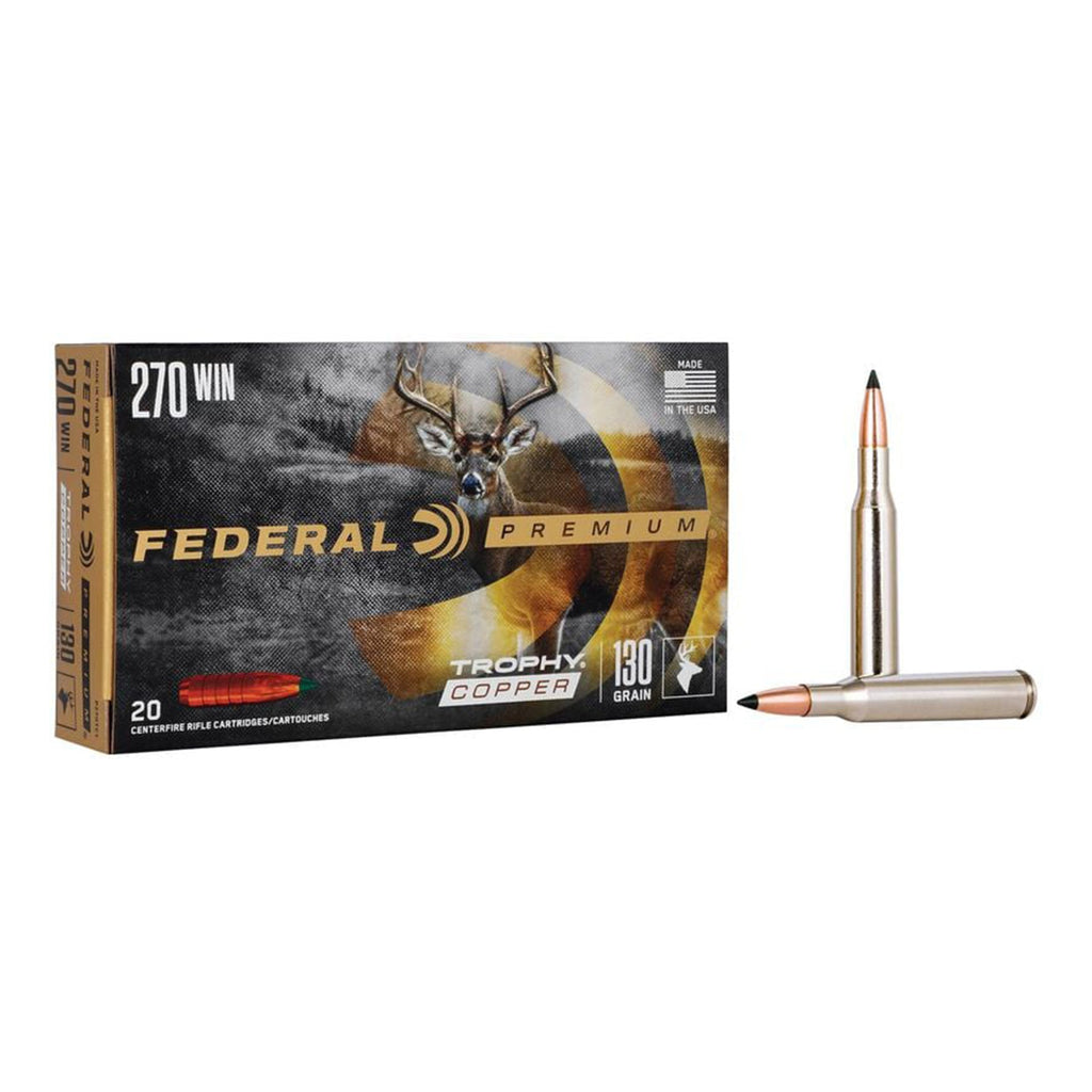 270 Win 130gr Trophy Copper Vital-Shok
