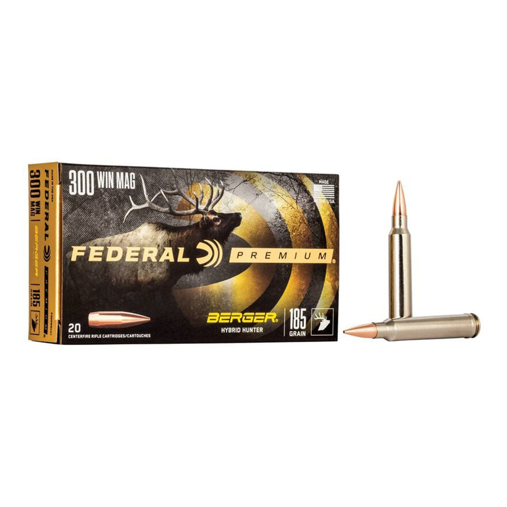 300 Win Mag 185gr Berger Hunter
