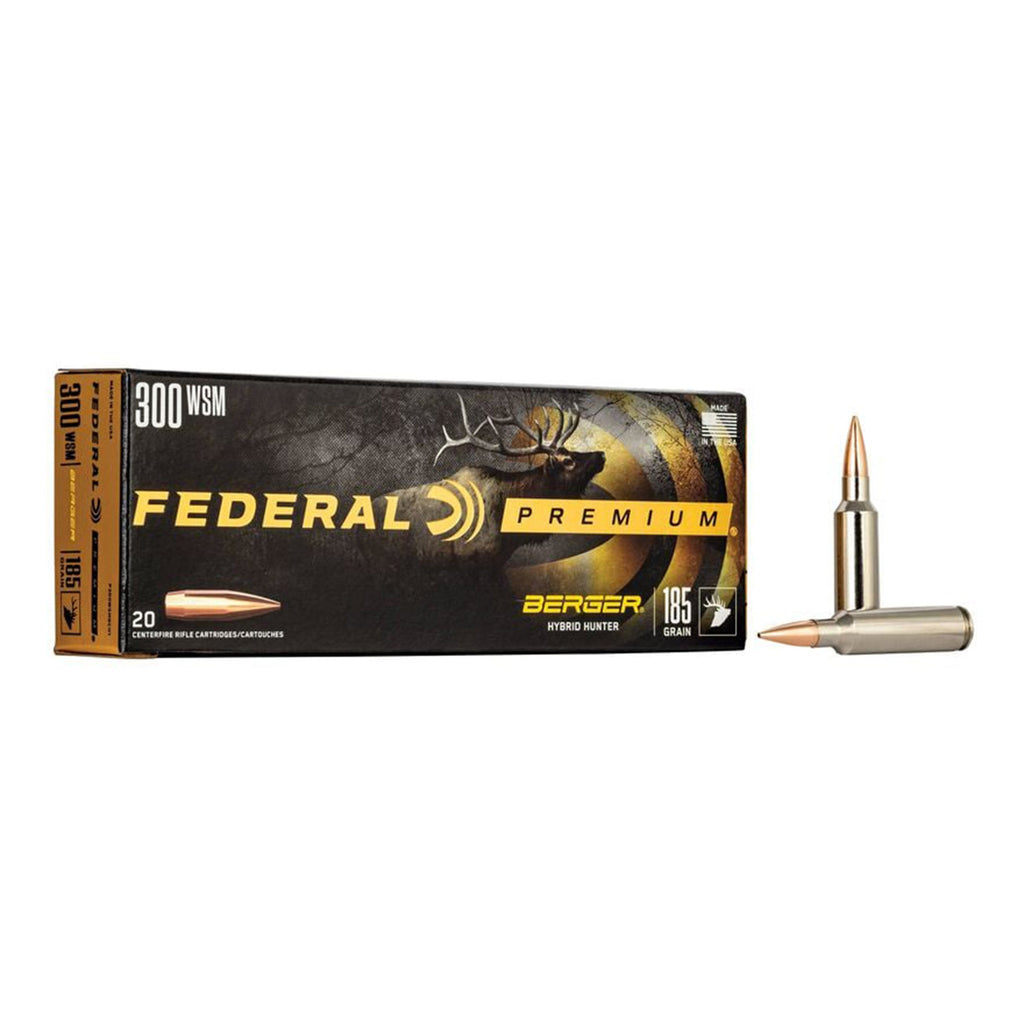 300 WSM 185gr Berger Hybrid Hunter