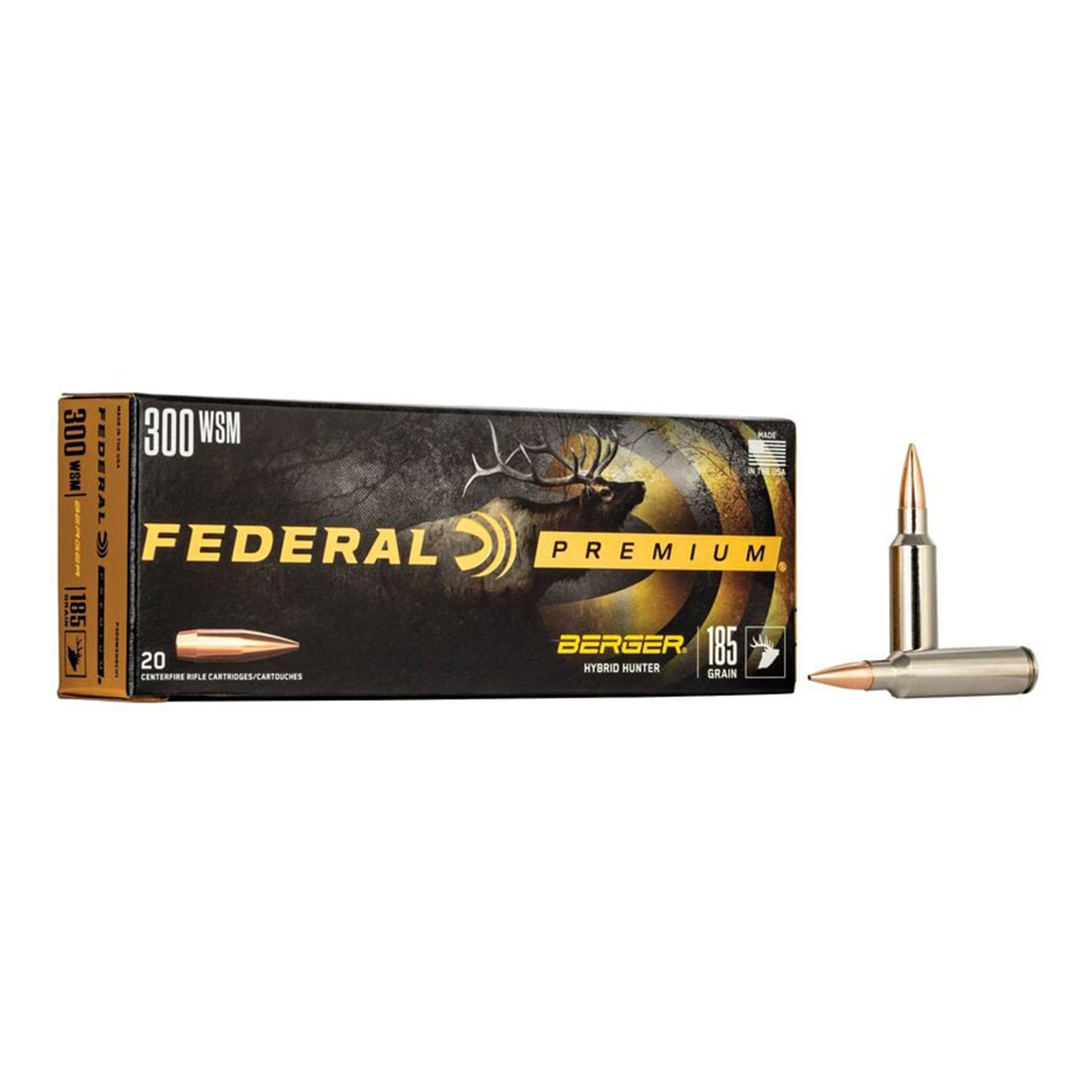 300 WSM 185gr Berger Hybrid Hunter