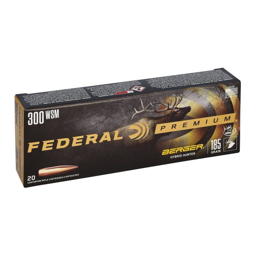 300 WSM 185gr Berger Hybrid Hunter