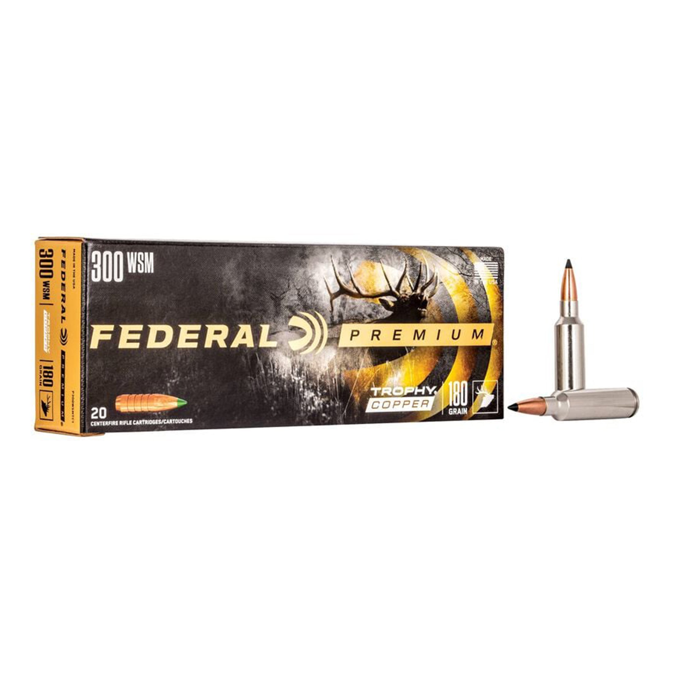 300 WSM 180gr Trophy Copper Vital-Shok