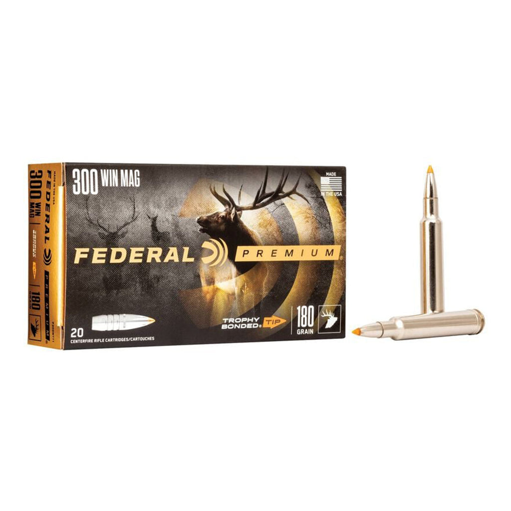 300 Win Mag 180gr Trophy Bonded Tip