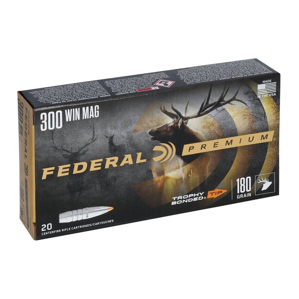 300 Win Mag 180gr Trophy Bonded Tip