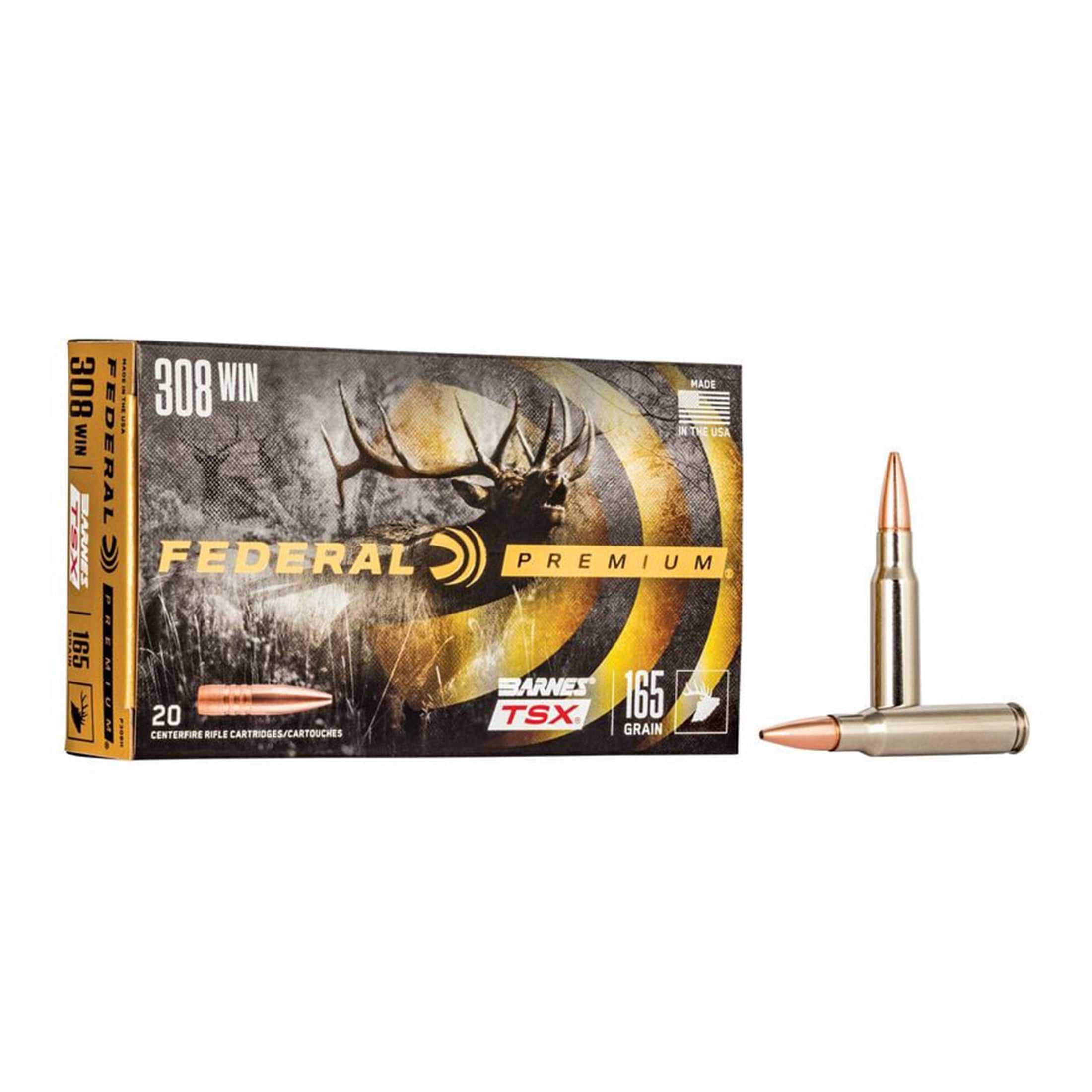 308 Win 165gr Tsx Vital-Shok