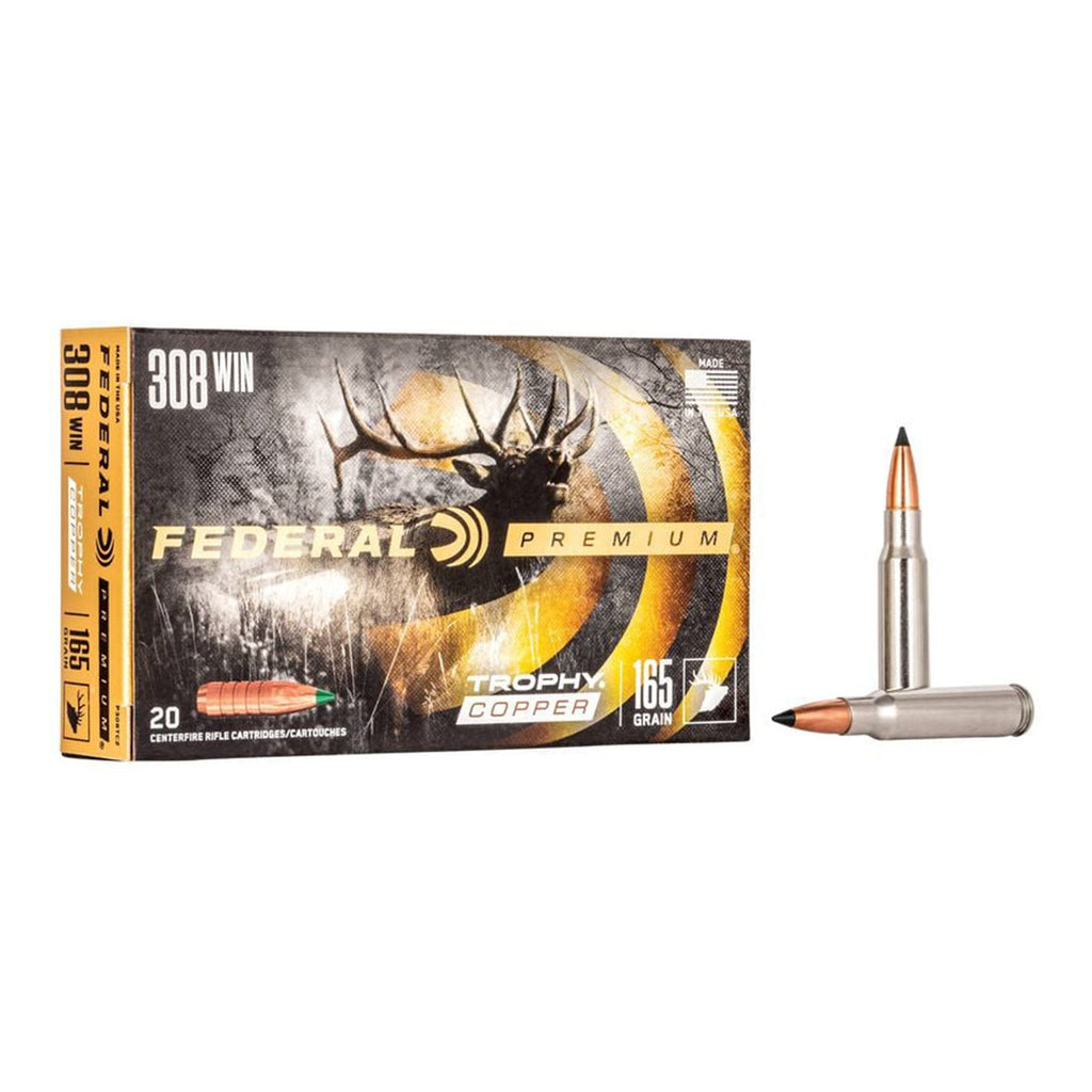 308 Win 165gr Trophy Copper Vital-Shok