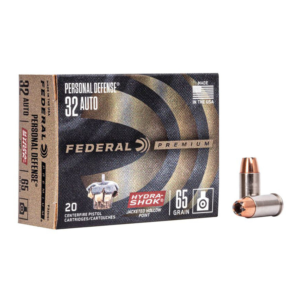 32 ACP 65gr Hydra-Shok Pd