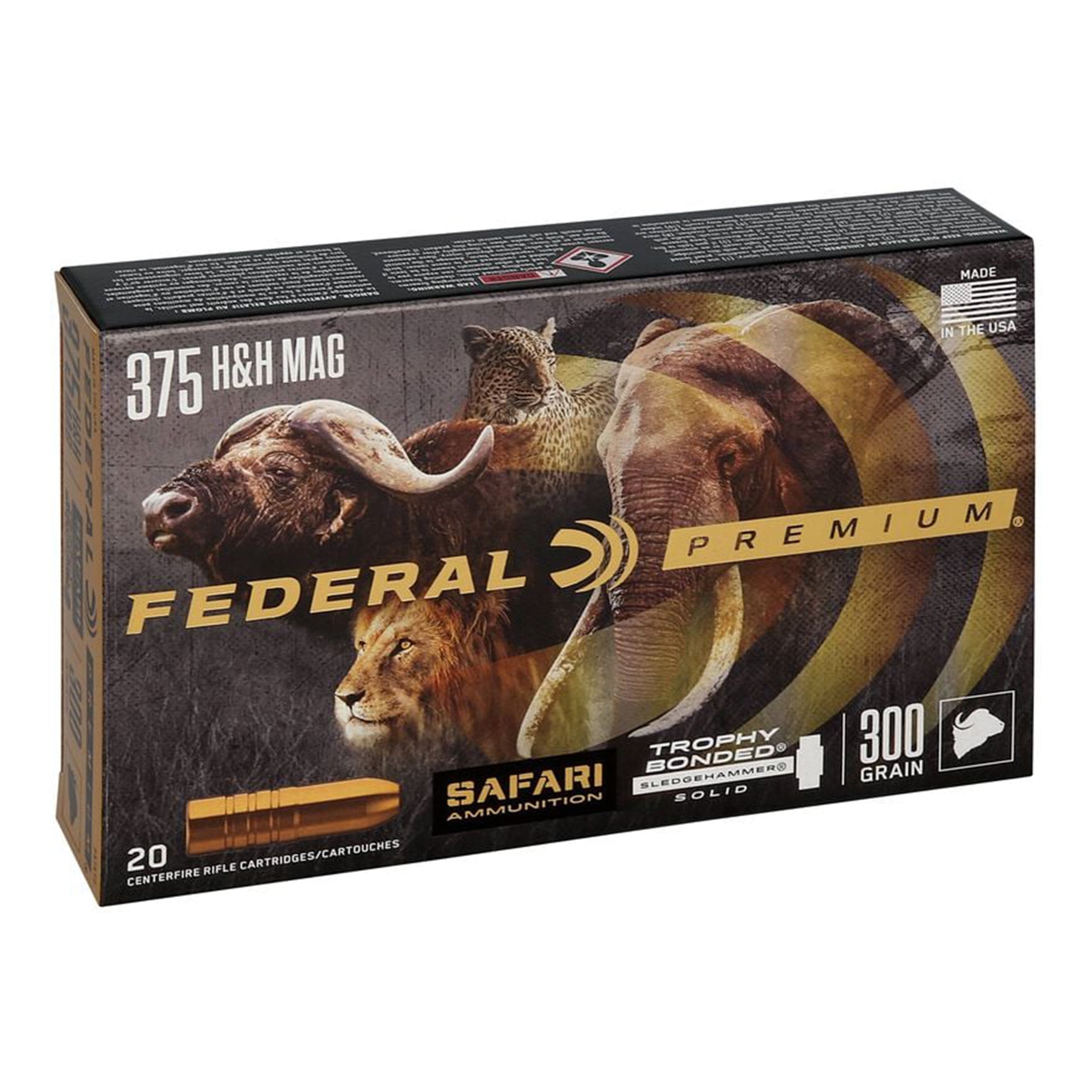 375 H&H 300gr Tbs Cape-Shok
