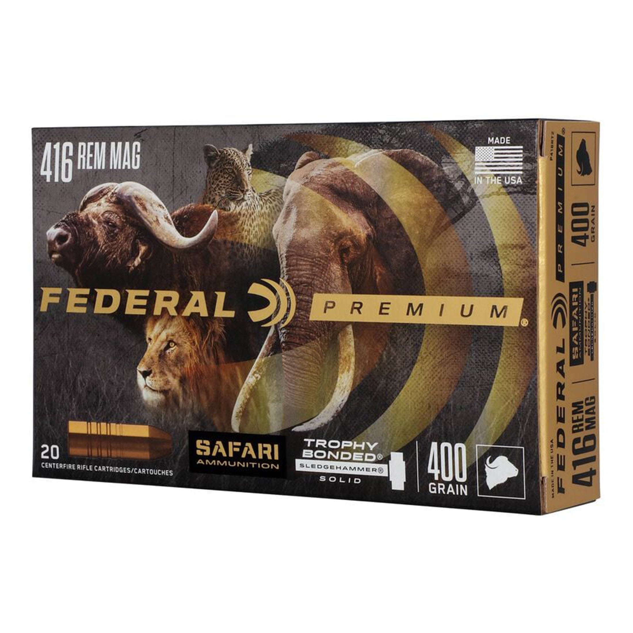 416 Rem 400gr Tbs Cape-Shok