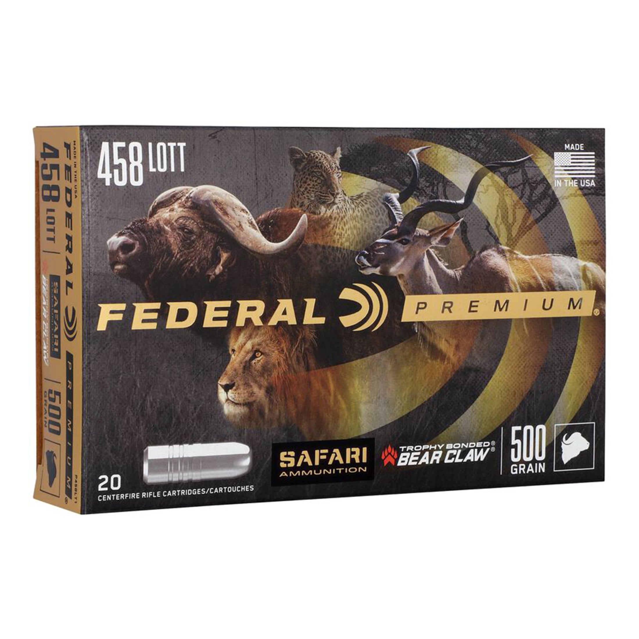 458 Lott 500gr Tbbc Cape-Shok