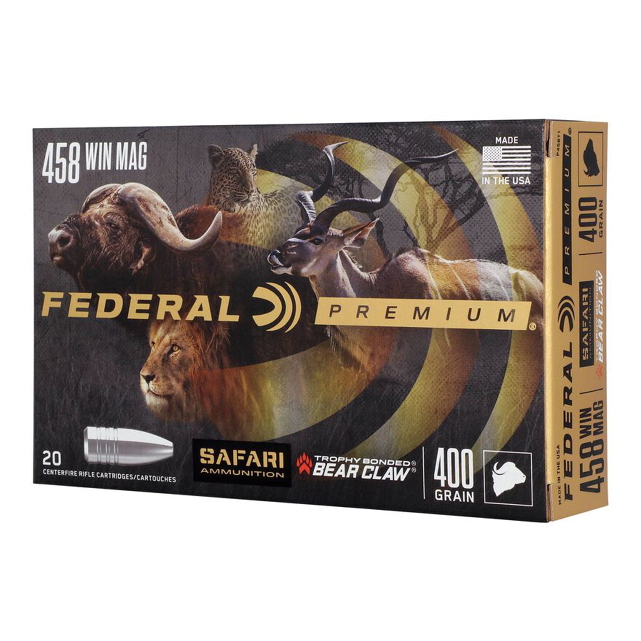 458 Win Mag 400gr Tbbc Cape-Shok