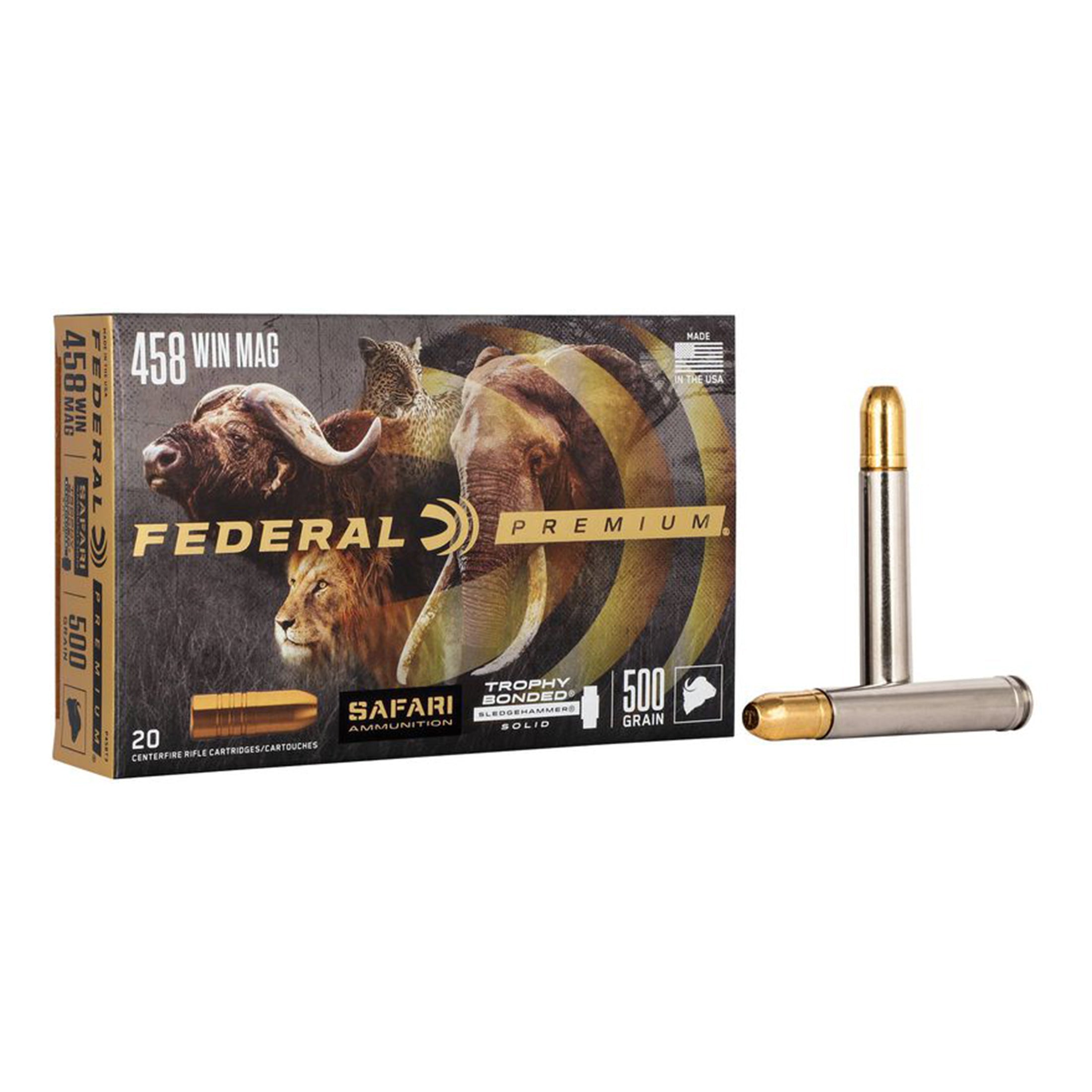 458 Win Mag 500gr Tbs Cape-Shok