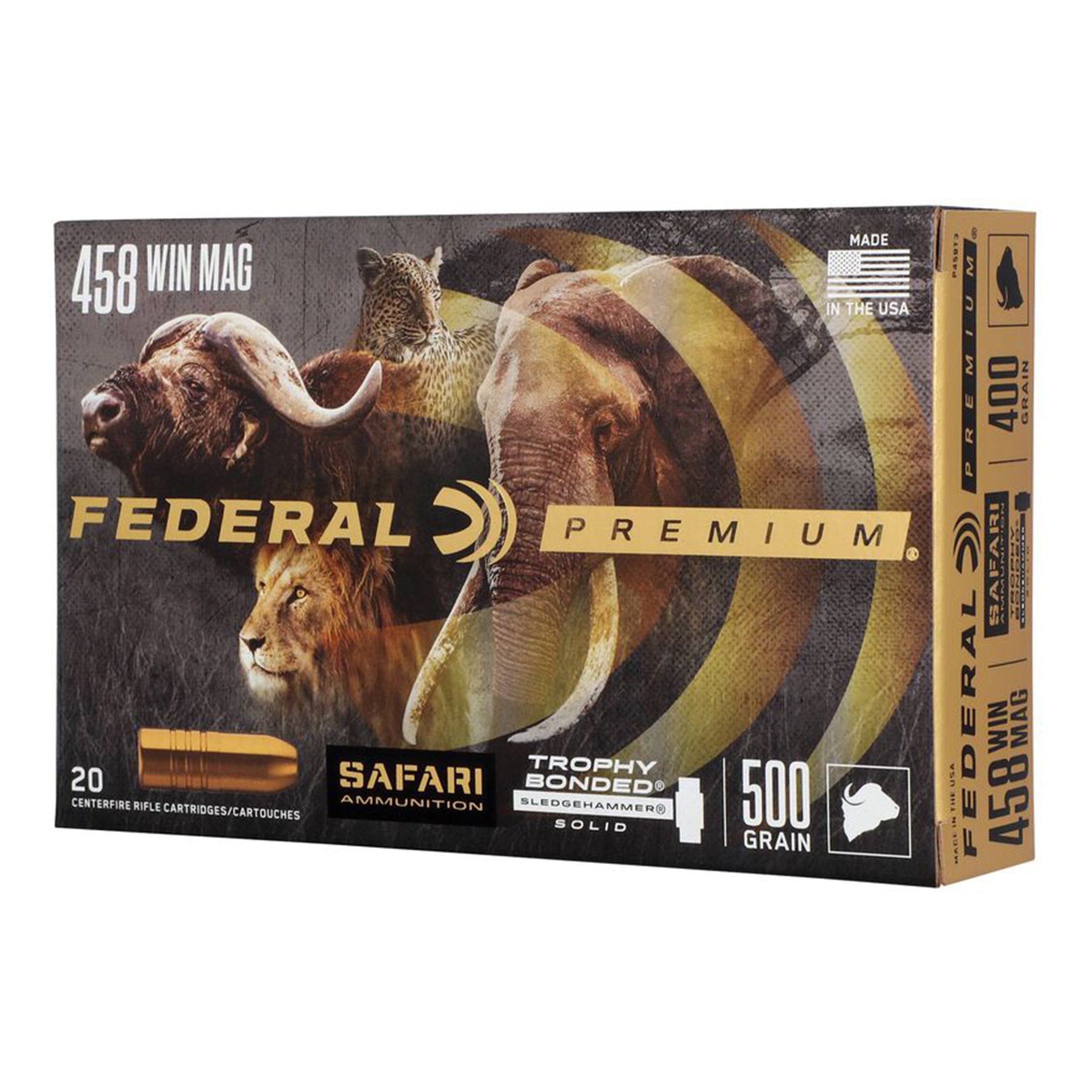 458 Win Mag 500gr Tbs Cape-Shok