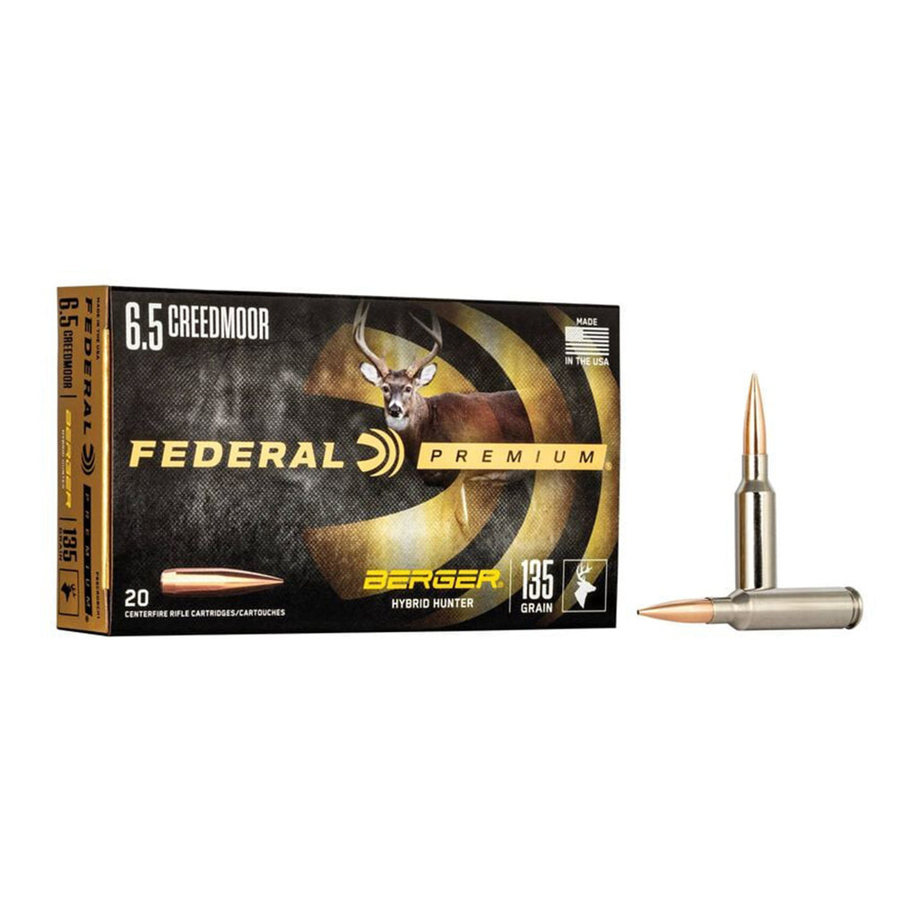 6.5 Creedmoor 135gr Berger Hybrid Hunter