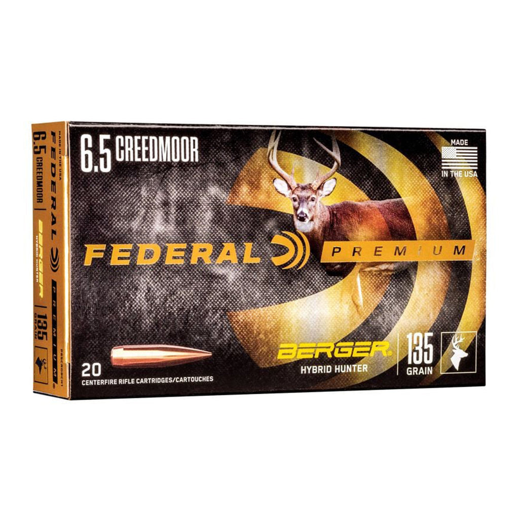 6.5 Creedmoor 135gr Berger Hybrid Hunter