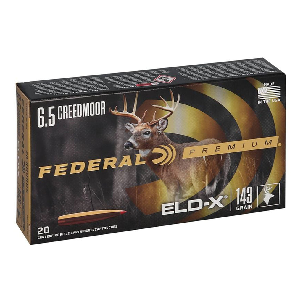 6.5 Creedmoor 143gr ELDx