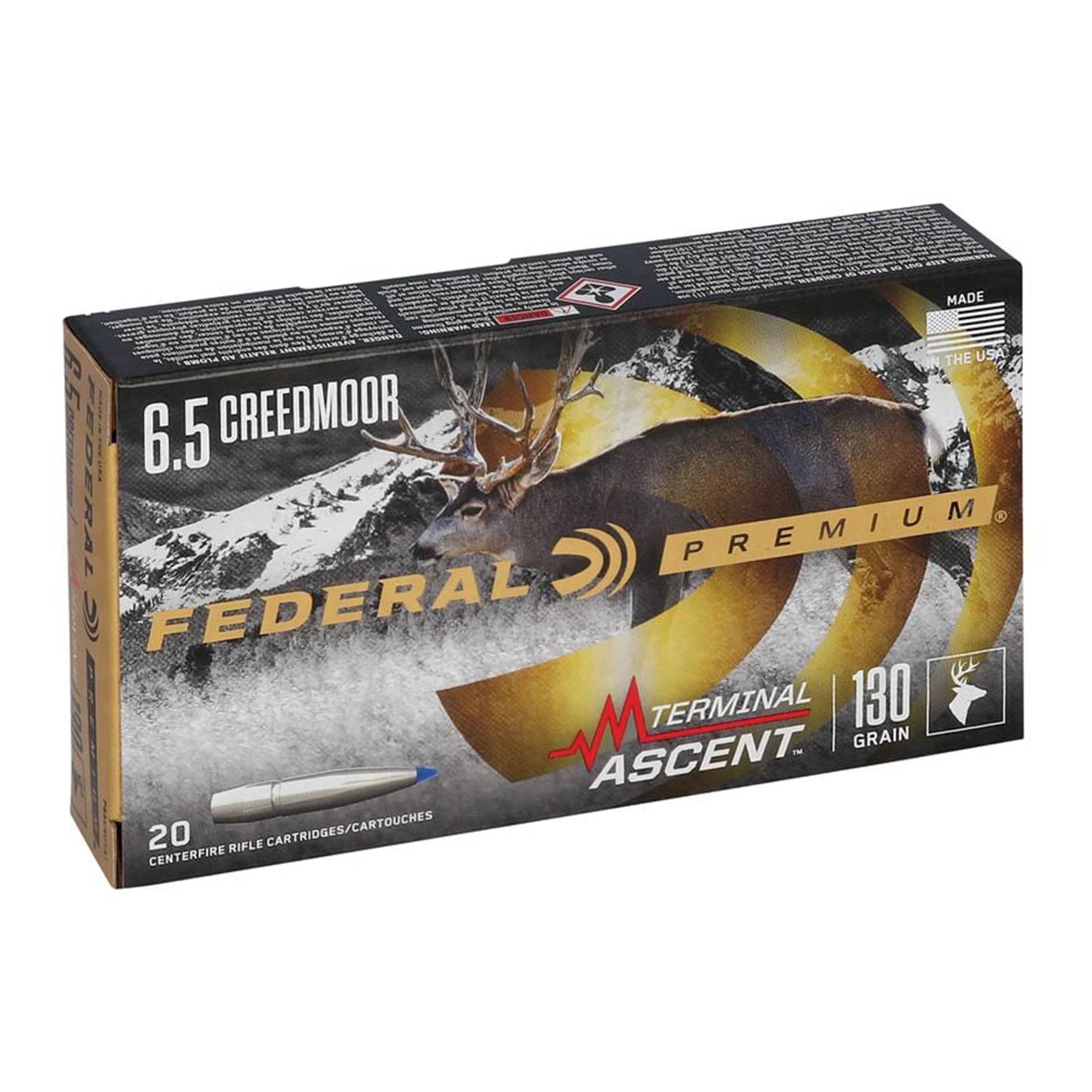 6.5 Creedmoor 130gr Terminal Ascent