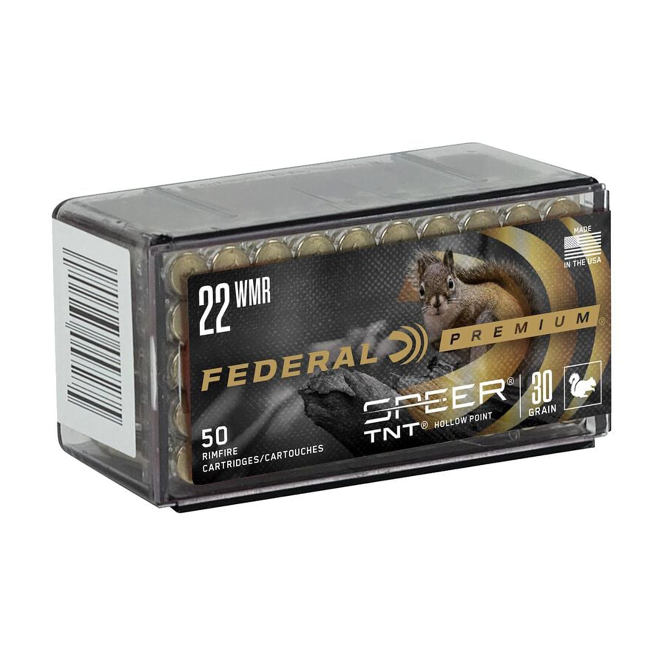 22 WMR 30gr TNT JHP 2200fps