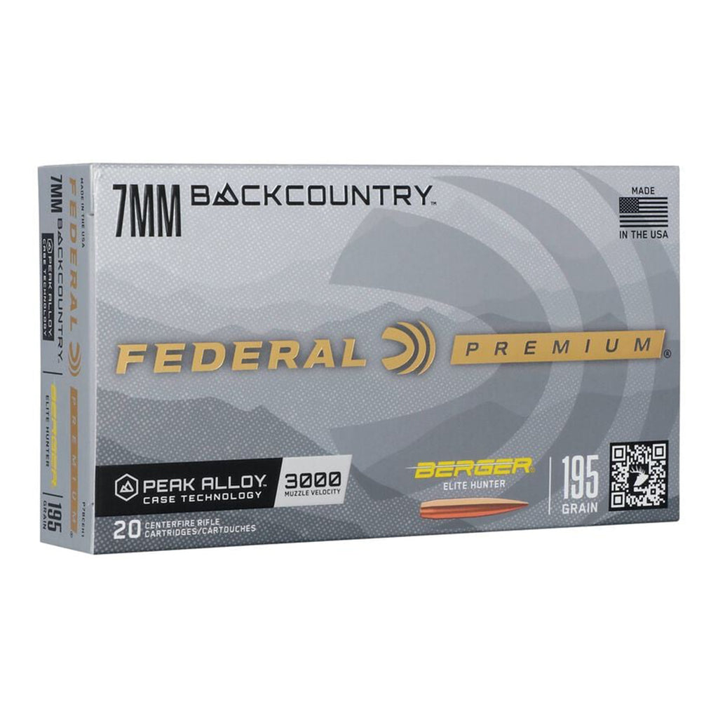 7mm Backcountry 195gr Berger Elite Hunter