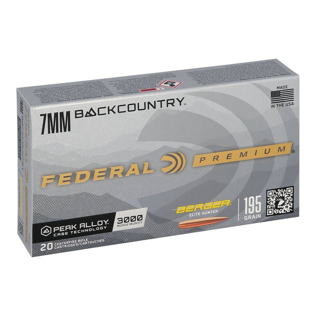 7mm Backcountry 195gr Berger Elite Hunter