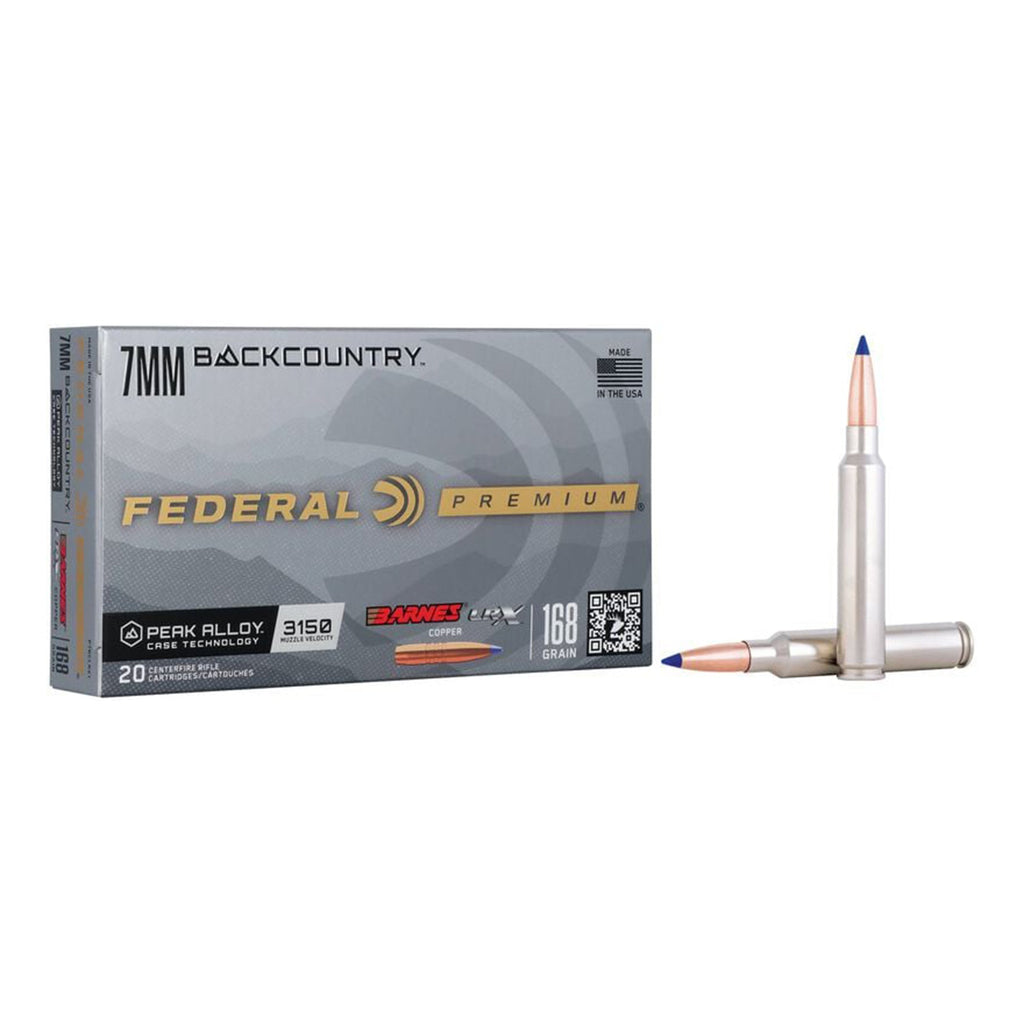 7mm Backcountry 168gr Barnes LRX Copper