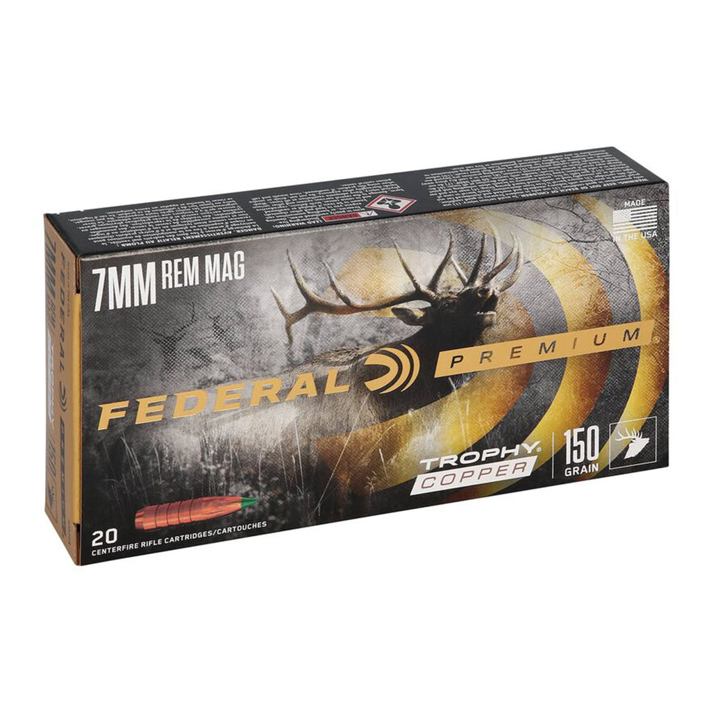 7mm Rem Mag 150gr Trophy Copper Vital-Shok