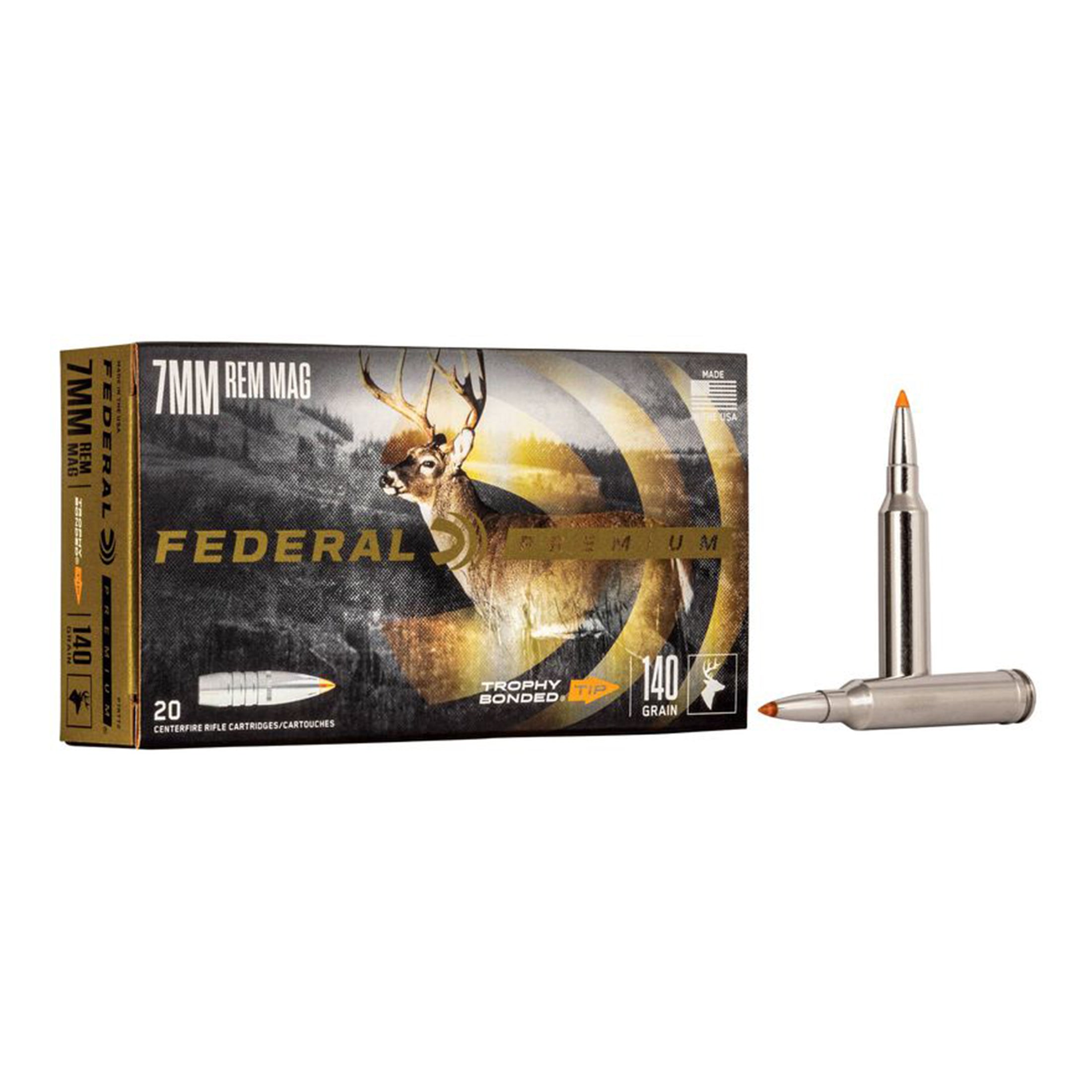 7mm Rem Mag 140gr Tbt Vital-Shok