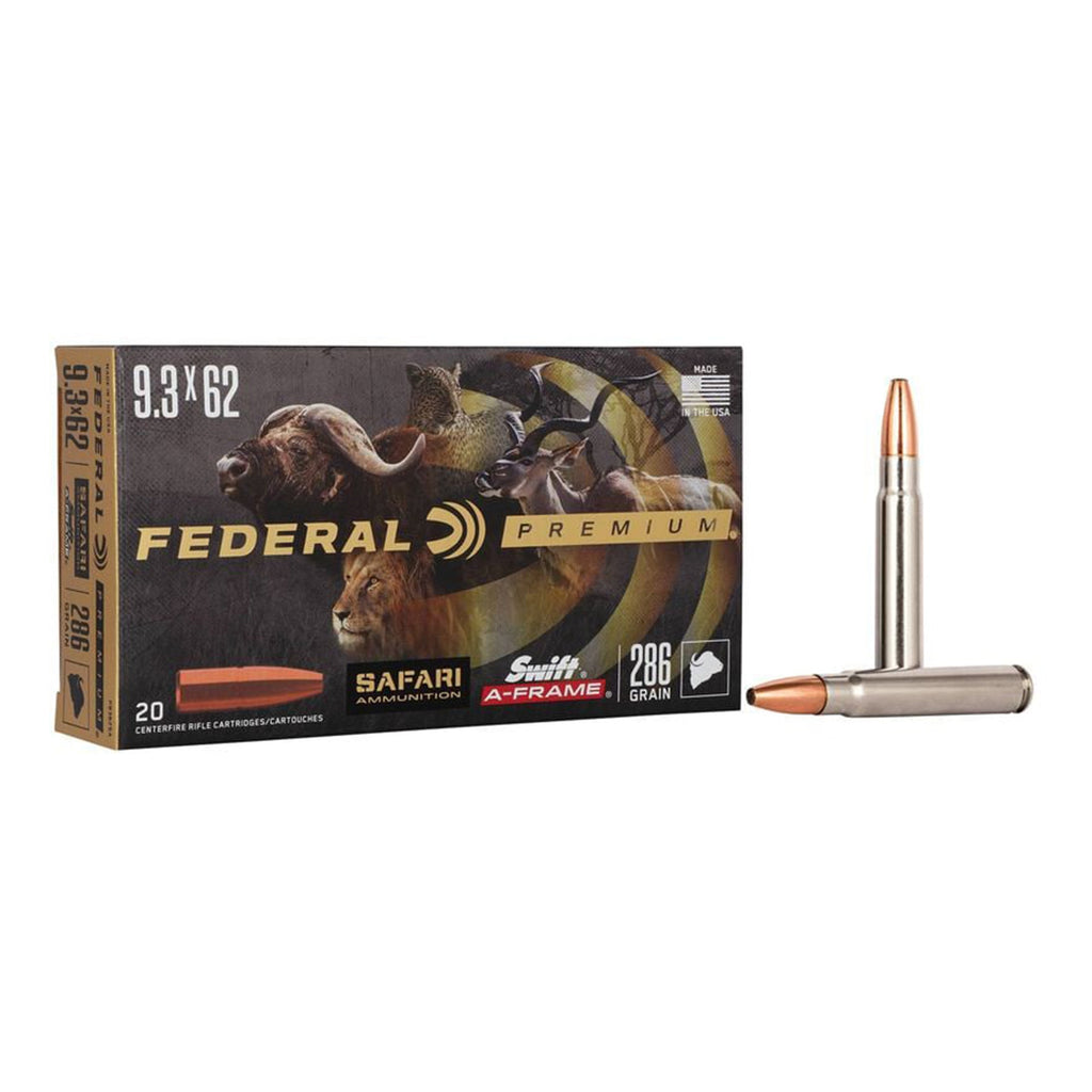 9.3x62 286gr Swift Aframe