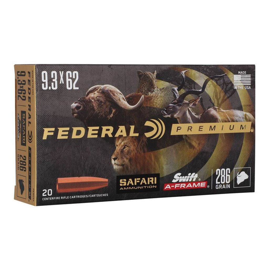 9.3x62 286gr Swift Aframe