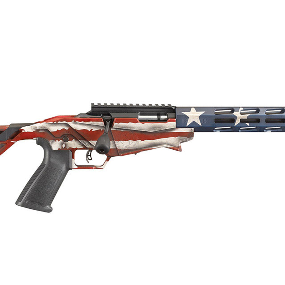 Precision Rimfire Rifle USA Flag
