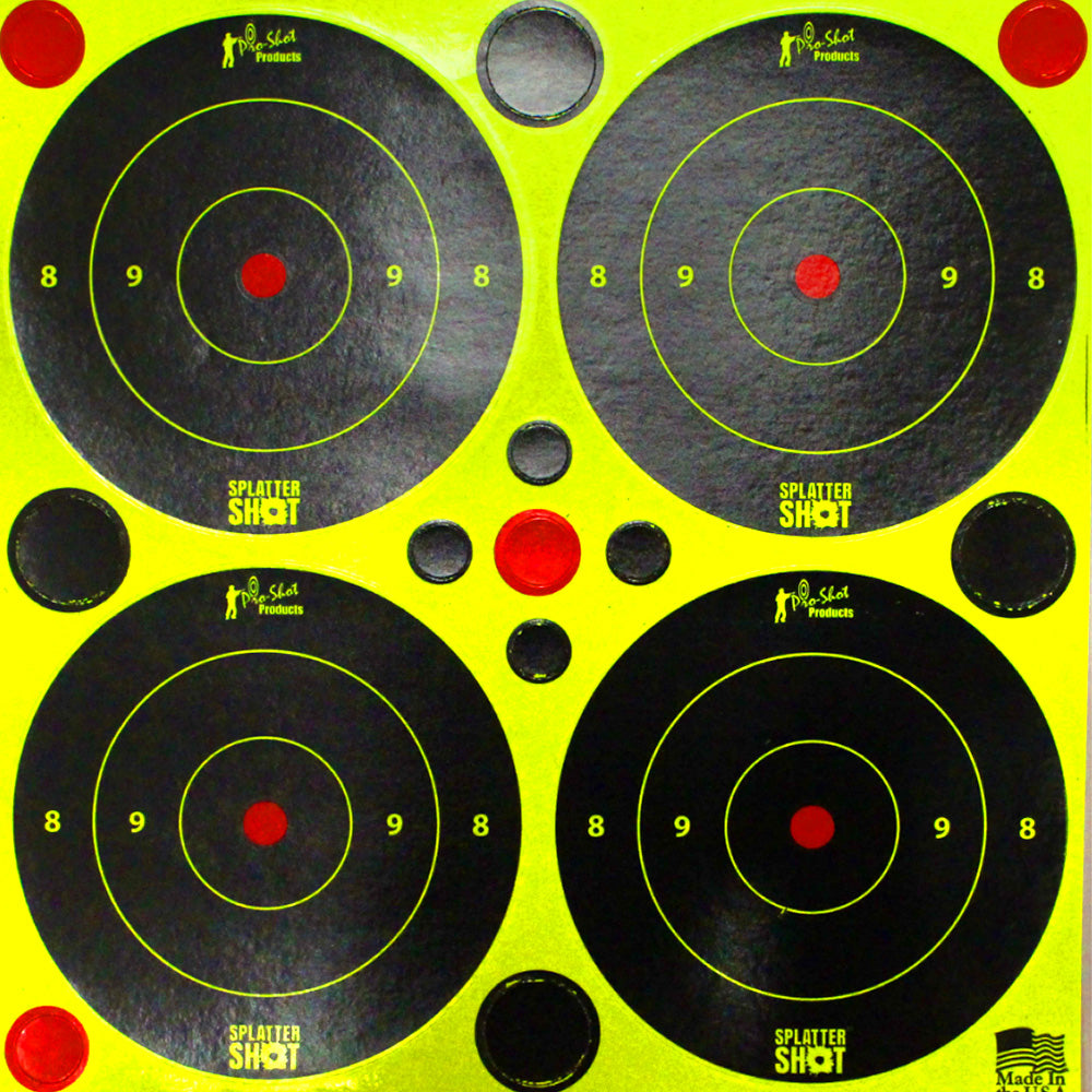 3" Spatter Shot Target