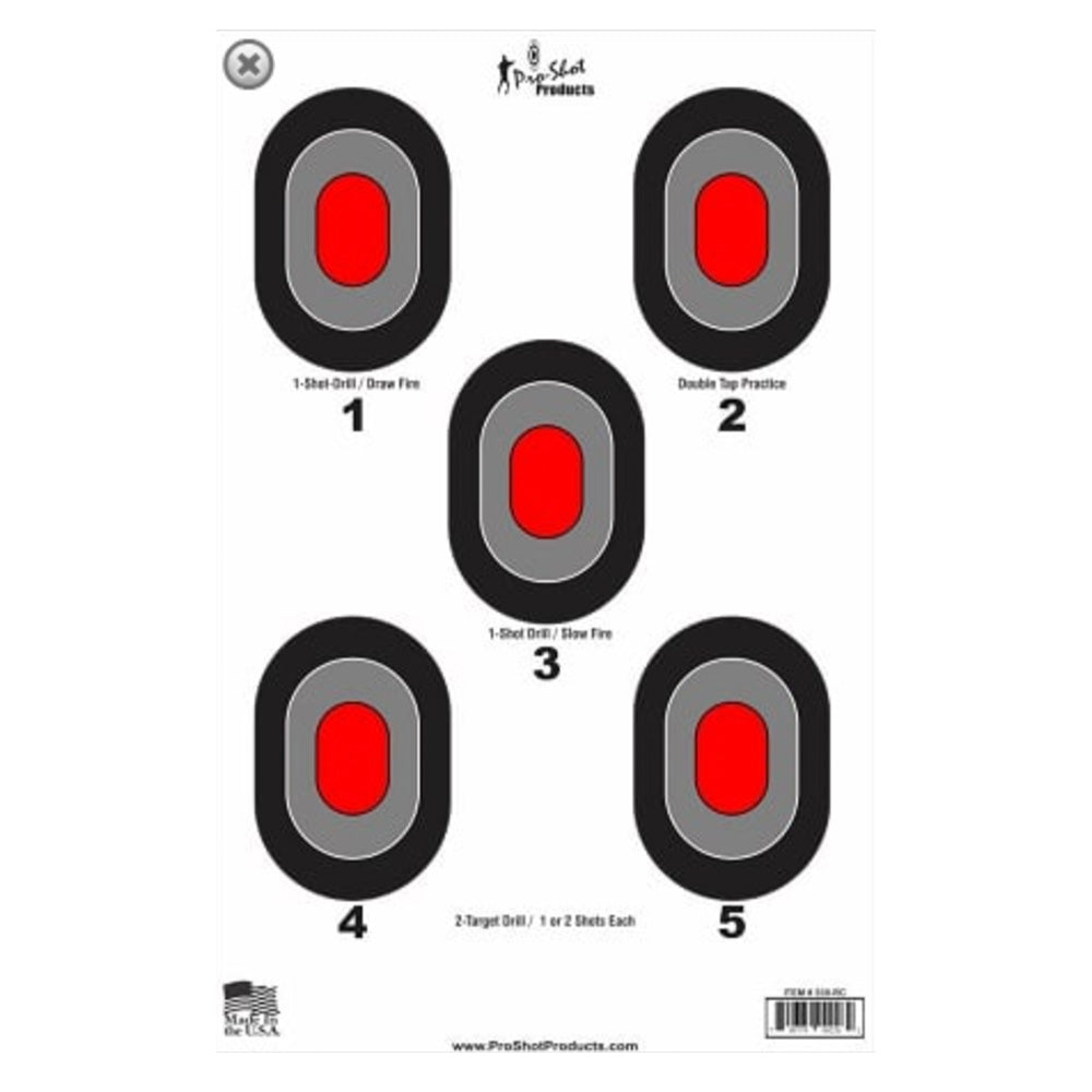 Red Centre Targets