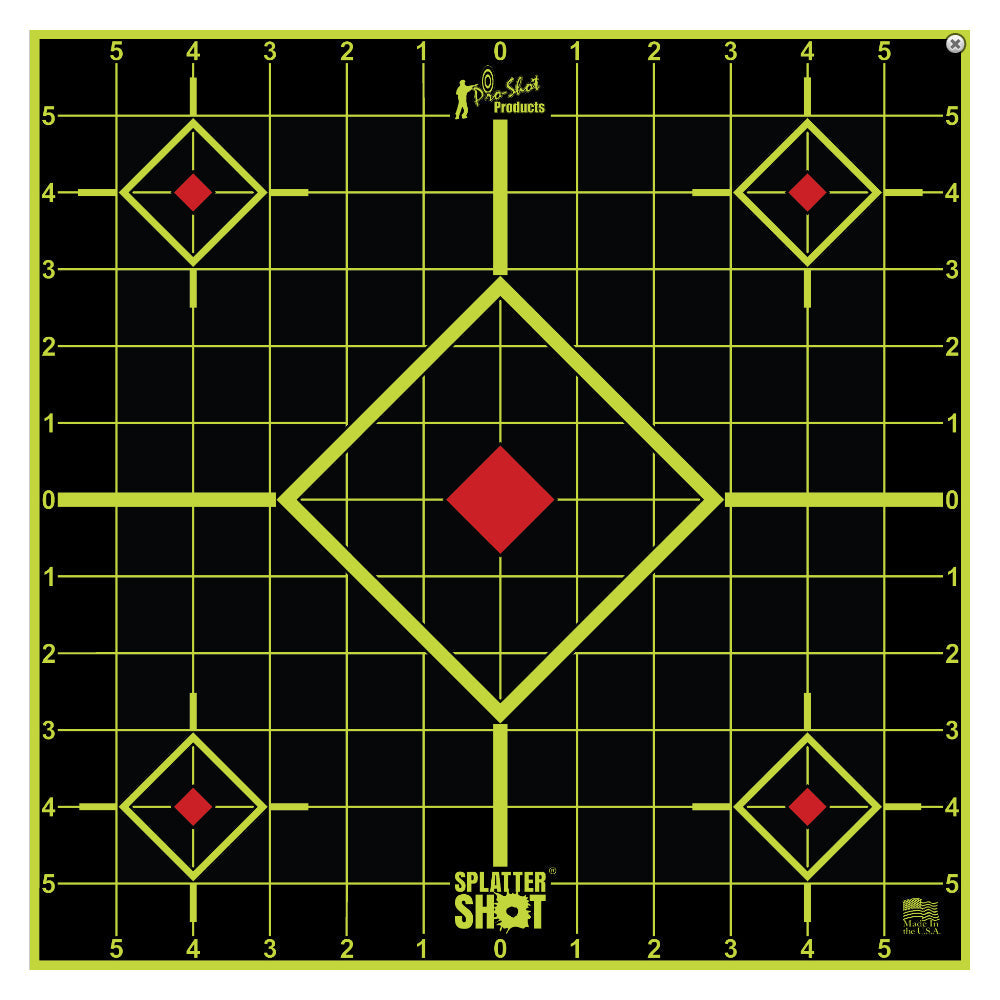 Splatter Shot  12" Peel & Stick Target