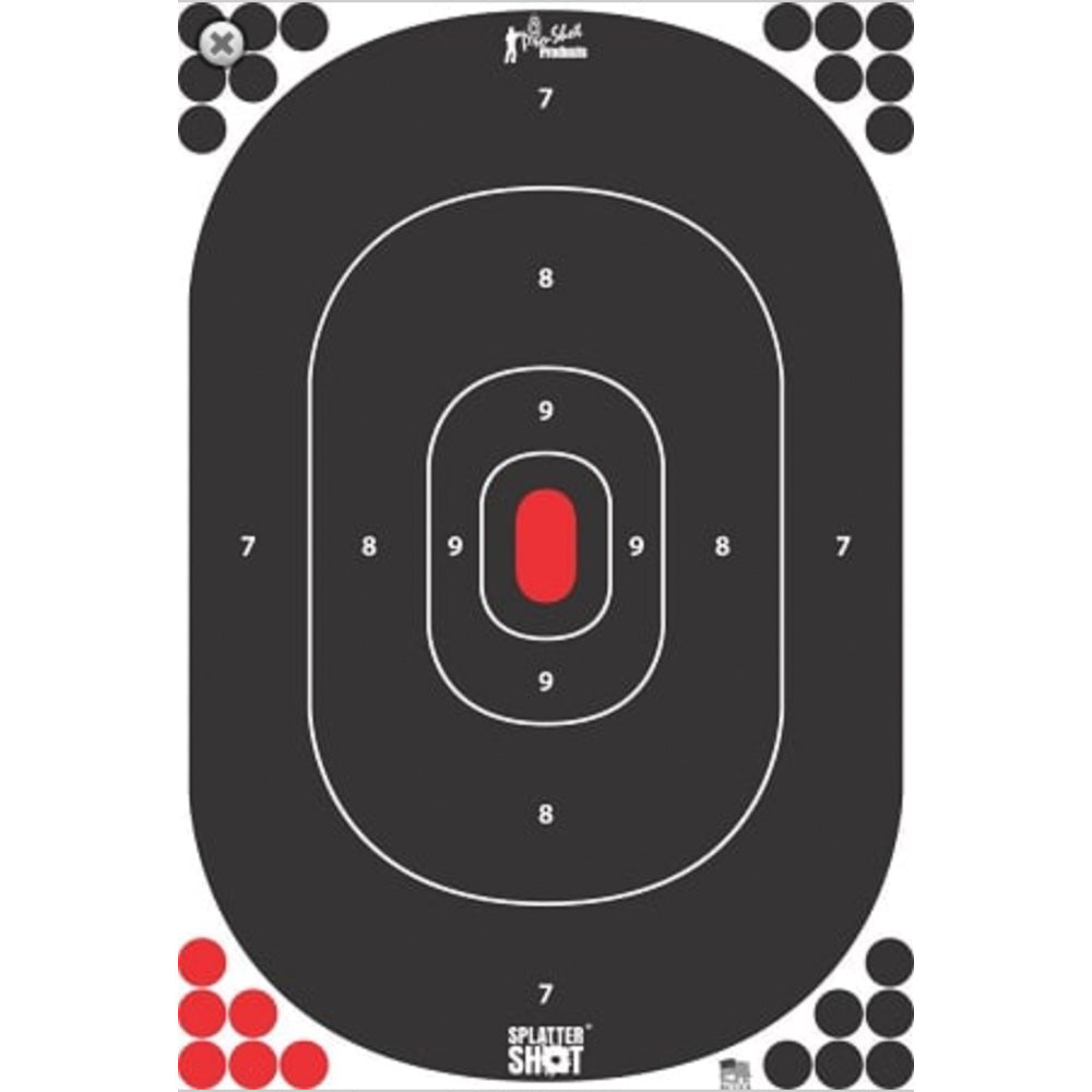 Splatter Shot  12 x 17" Peel & Stick Target