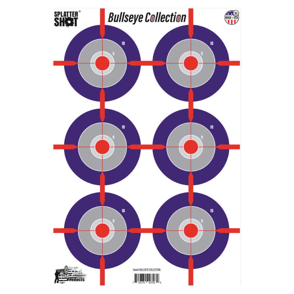 Splatter Shot  12 x 18" Peel & Stick Target