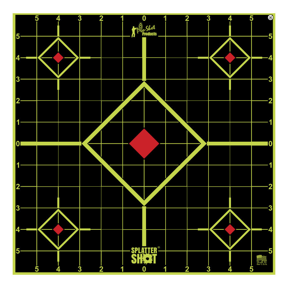 Splatter Shot  17.25" Peel & Stick Target