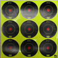 Splatter Shot  2" Peel & Stick Target