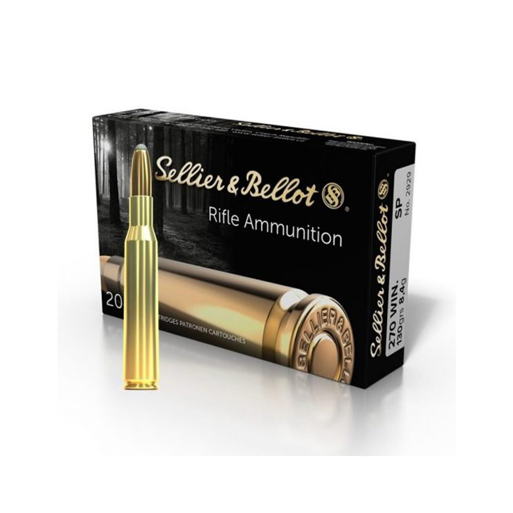 Sellier & Bellot .270 Win 130gr SP 100 Pack