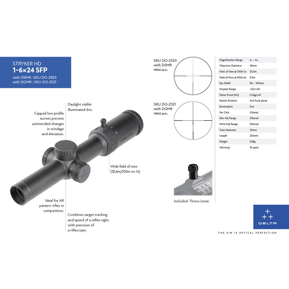 Stryker HD 1-6x24