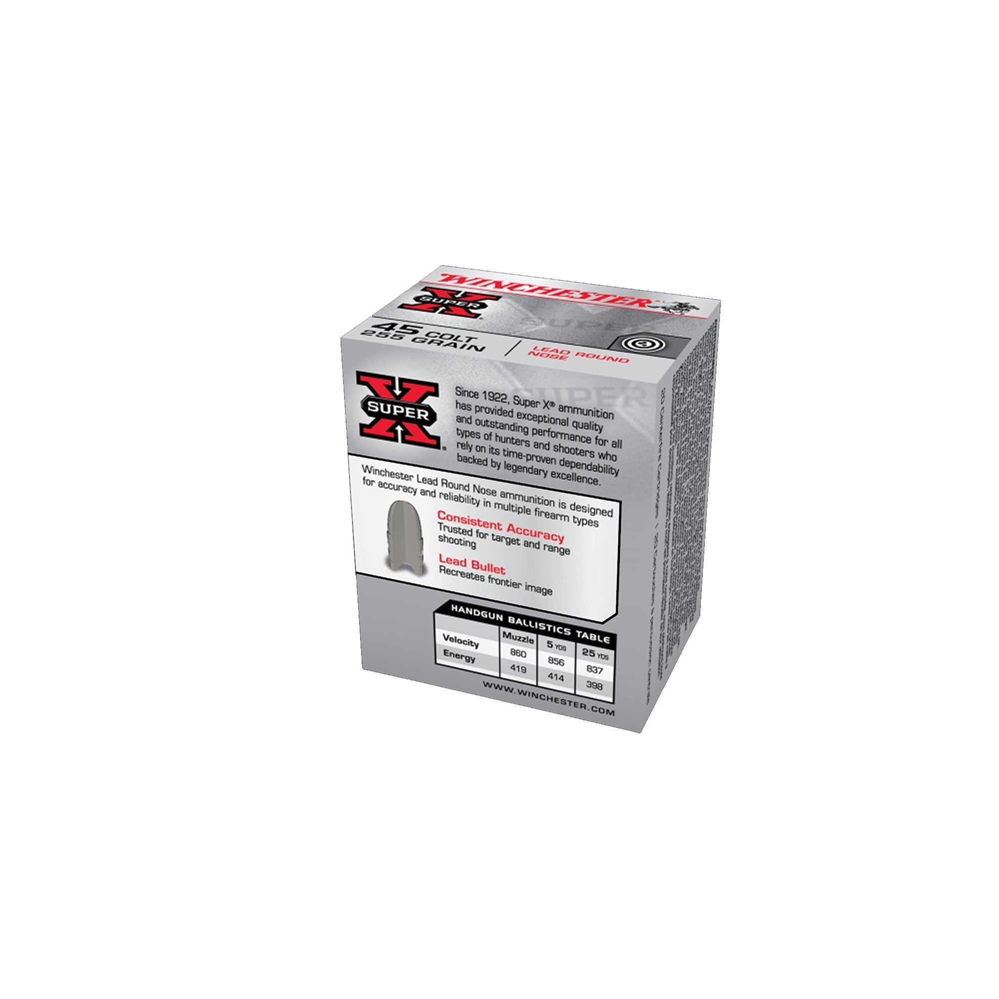 super-x-45-colt-255gr-lrn-45 Colt-20-