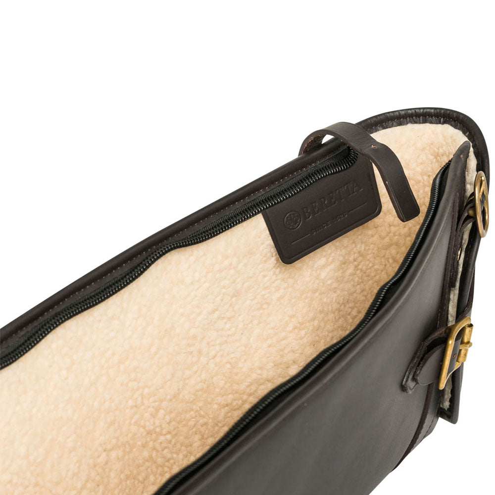 Terrain EVO Dark Brown Leather Gun Case 140cm